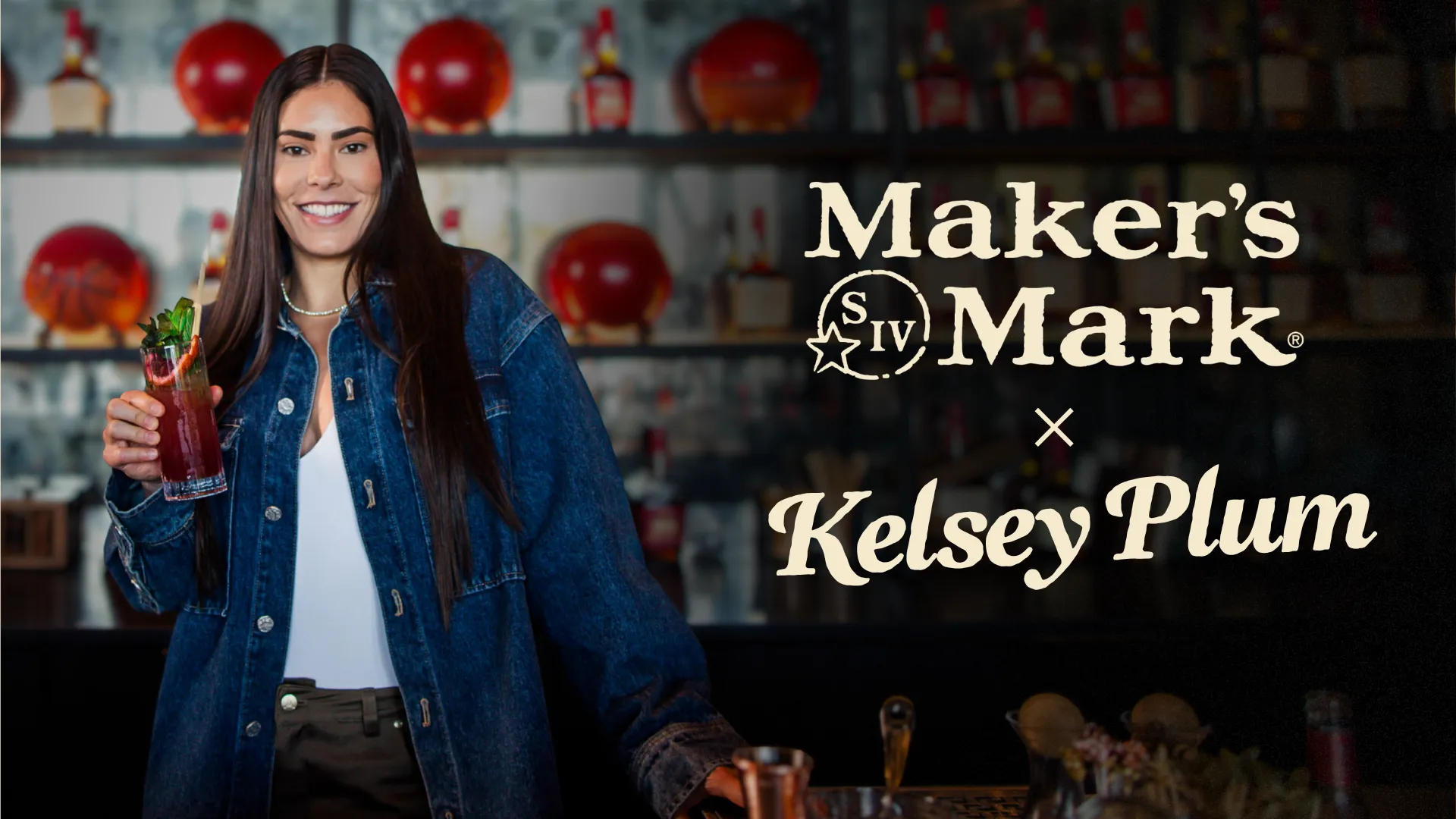 Kelsey Plum Bourbon Collection and Story | Maker's Mark